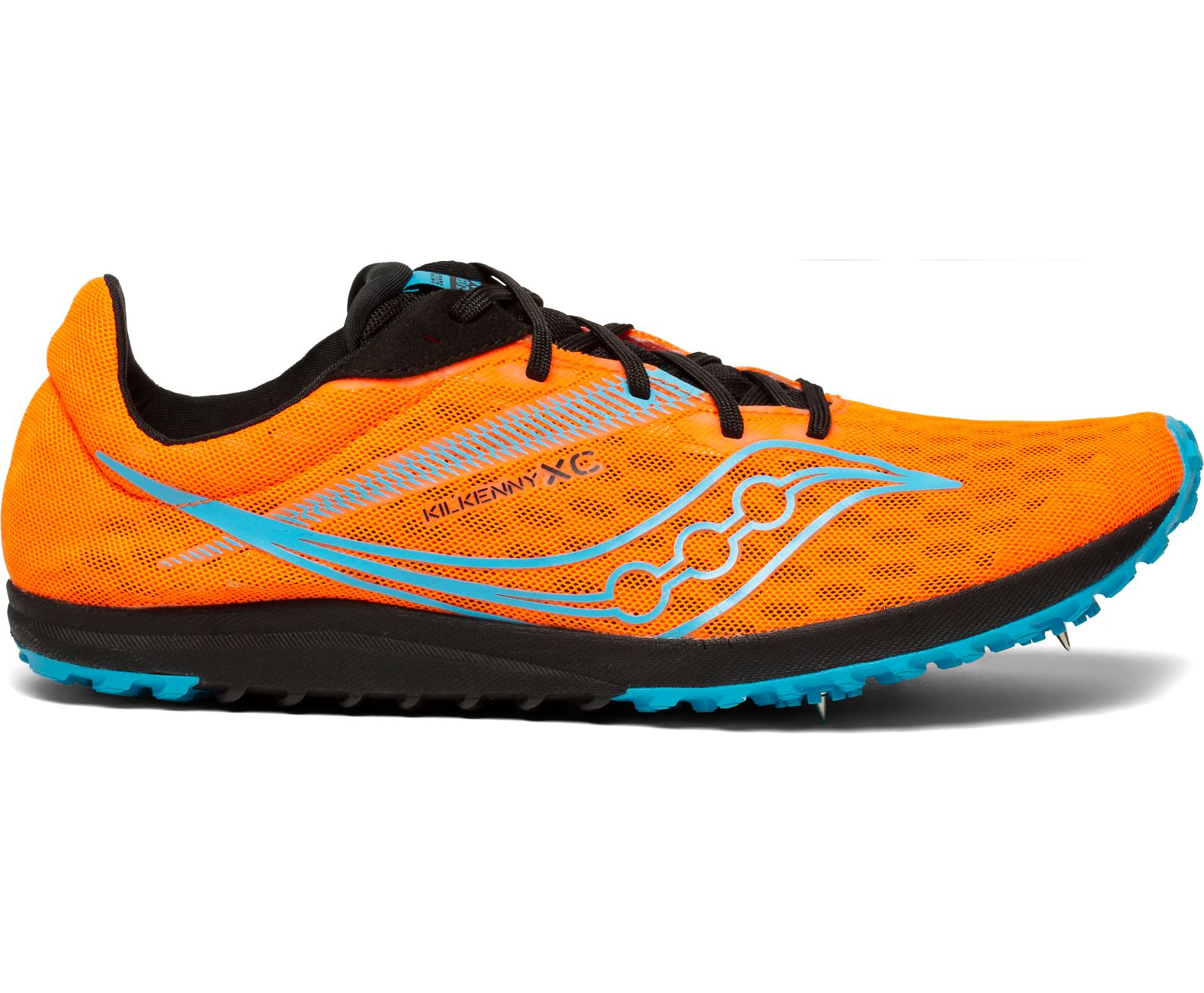 Men\'s Saucony Kilkenny Xc9 Spike Running Shoes Orange / Blue / Black | Singapore 519NWYB